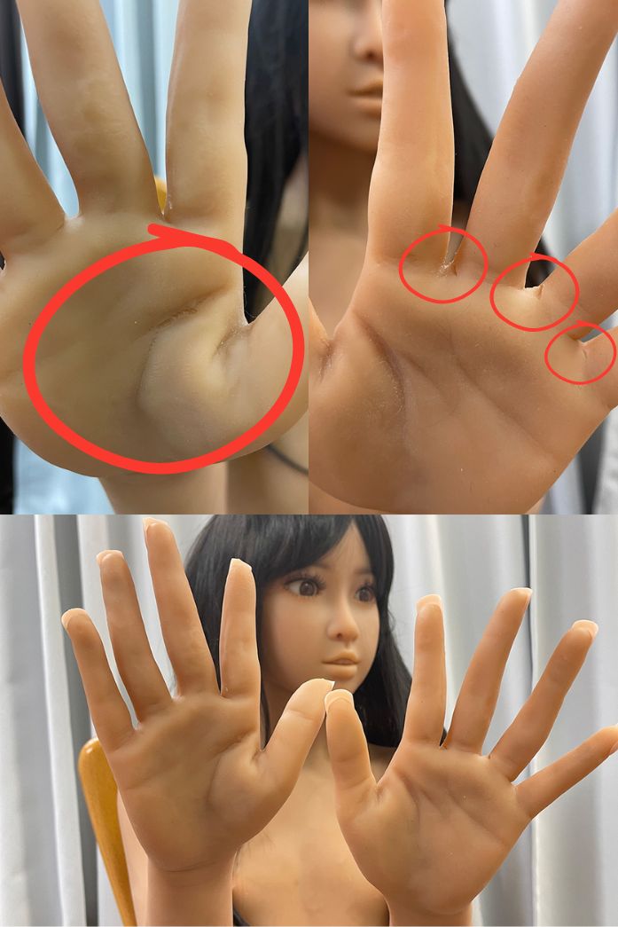 AXBDOLL 136cm A27 太もも裏と局部